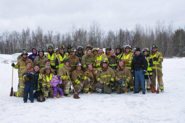 Canton Fire Department vs Governeur Fire Department 2010 Broomball Tournament